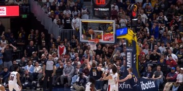 kaiyun-尽在掌握！约基奇出手后还有0.1秒 极限压哨命中帮助球队占据主动